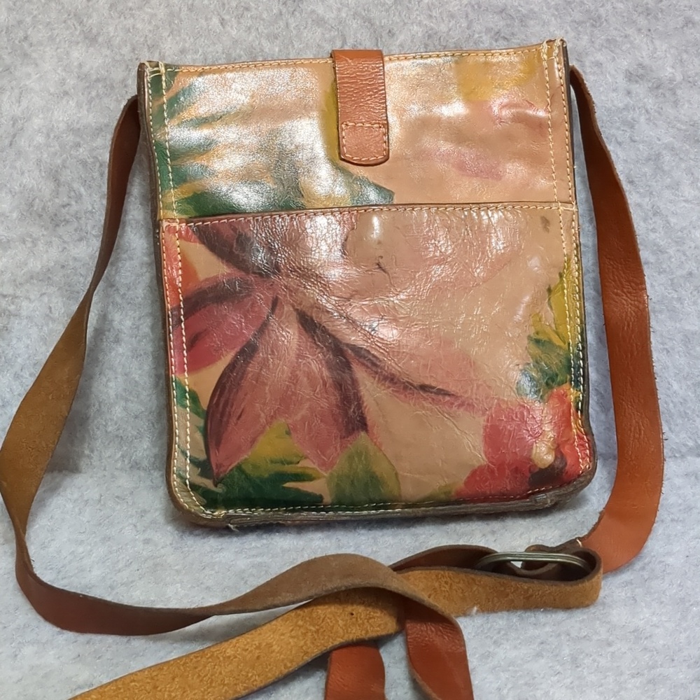 Patricia Nash Multicolor Floral Crossbody Bag - Picture 3 of 13